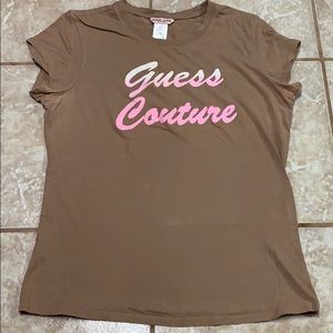 Guess jeans couture t shirt, women’s XL,